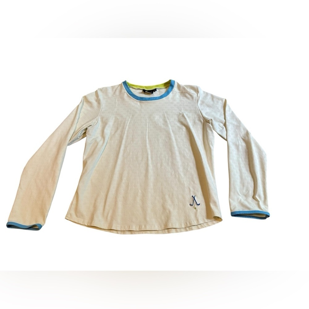 Lily’s of Beverly Hills Golf Embroidered Shirt Womens Size L​​ - Picture 2 of 9